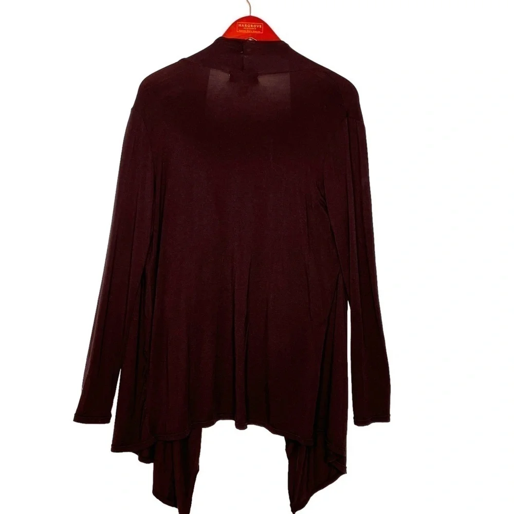 BAREFOOT DREAMS Jersey Knit Cardigan Wrap Sweater Size Medium in Black